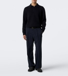 Saman Amel Sander cashmere polo sweater