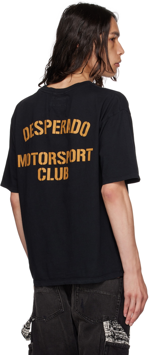 Rhude Black 'Desperado Motorsport' T-Shirt Rhude