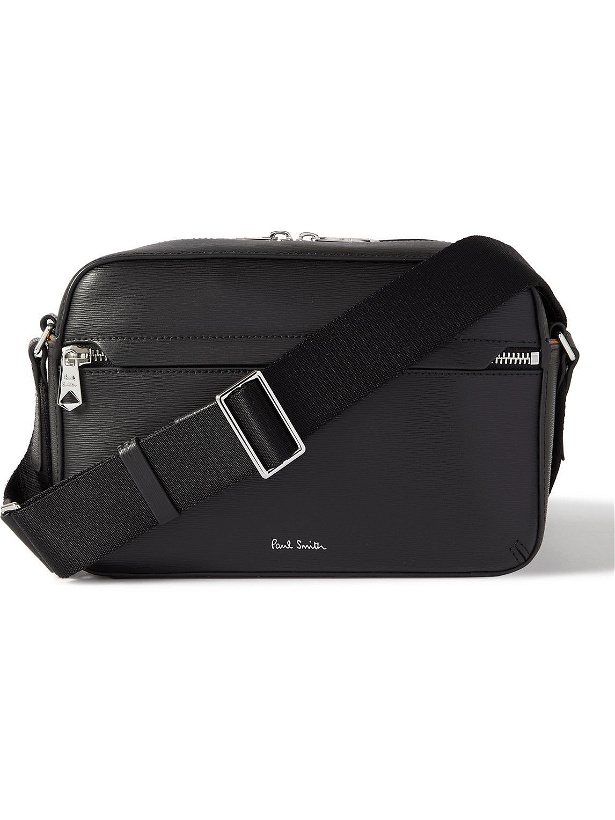 Photo: Paul Smith - Textured-Leather Messenger Bag