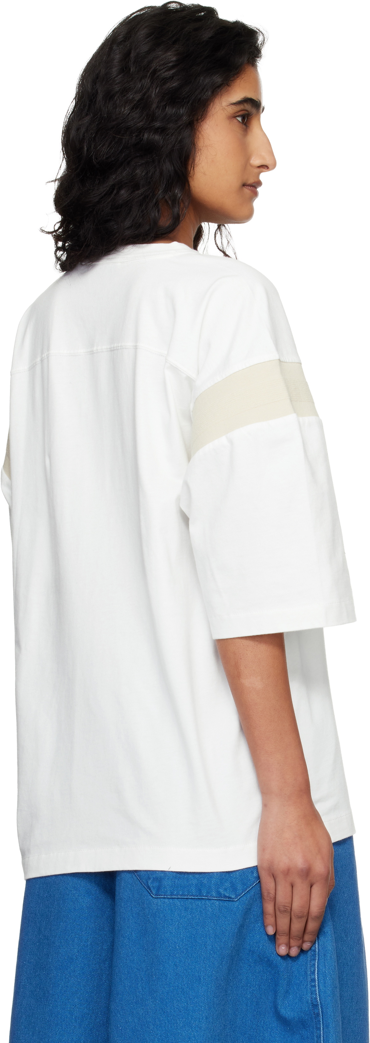 YMC Off-White Skate T-shirt
