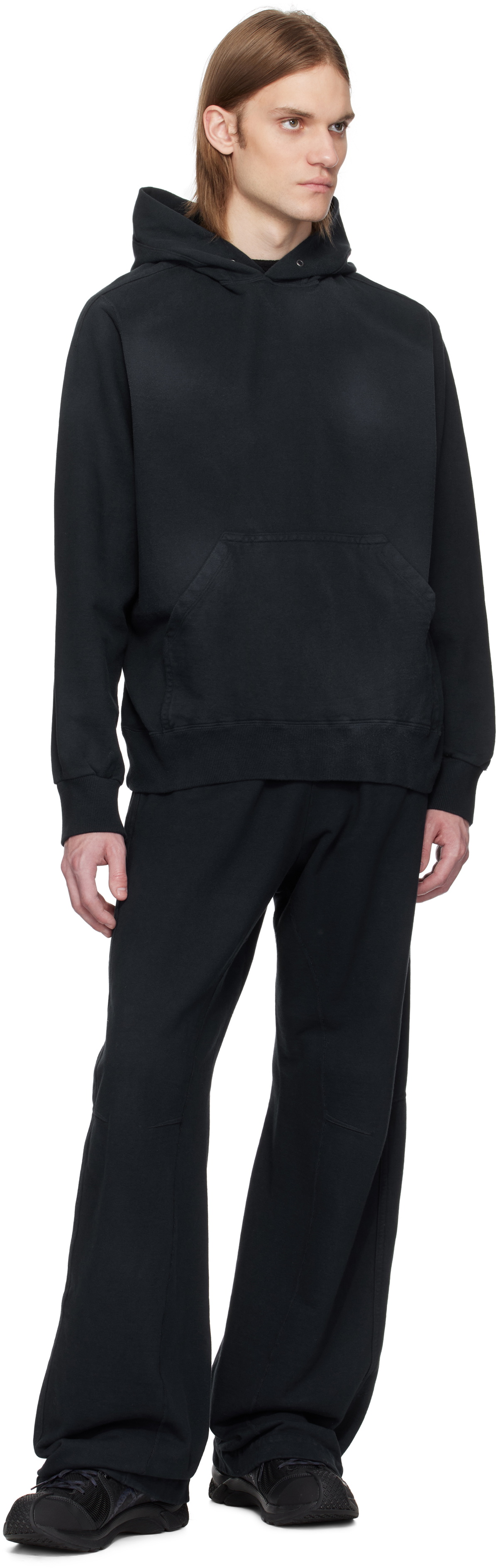 Omar Afridi Navy Dolman Hoodie