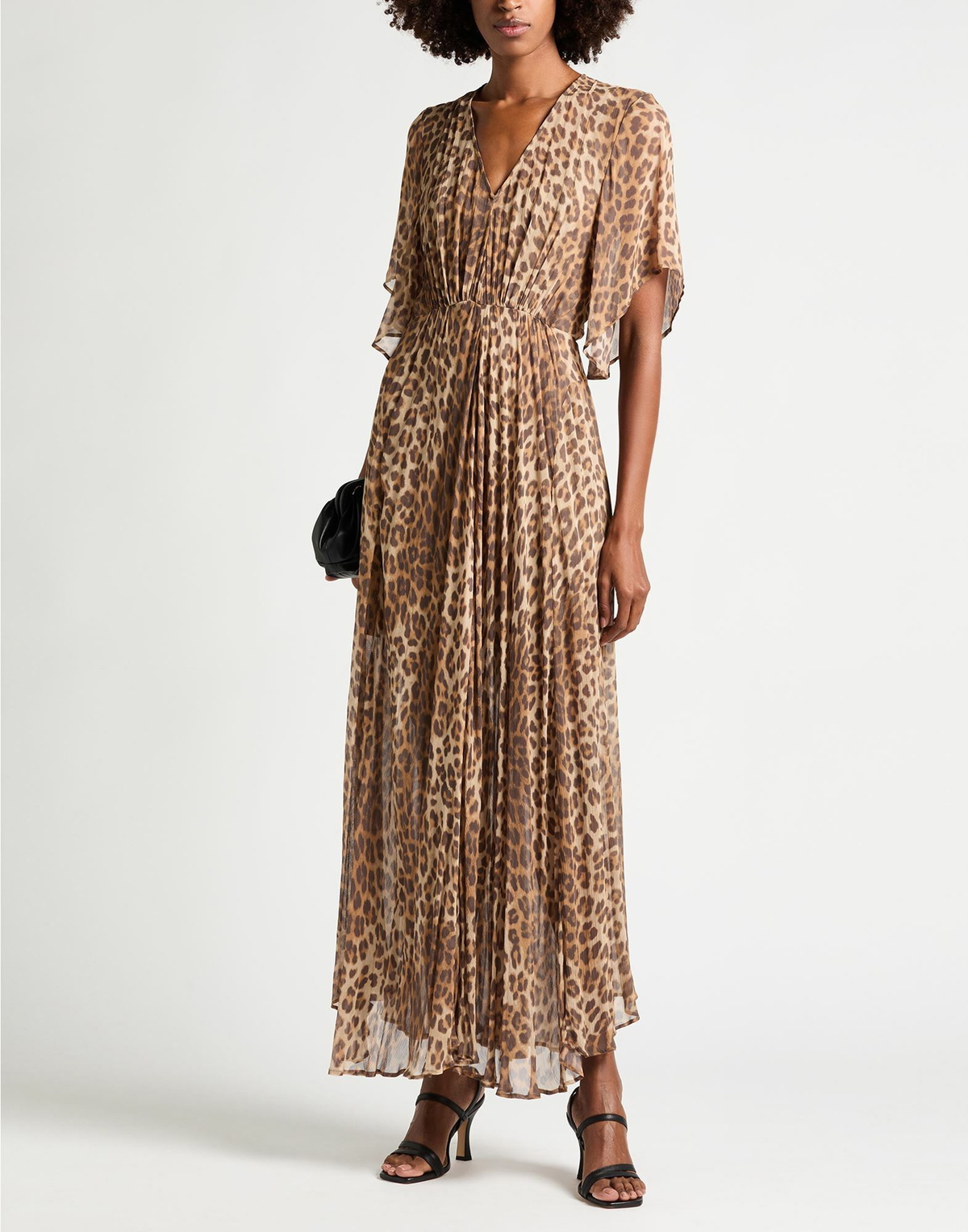 Maje Womens Maxi dress Camel