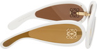 LOEWE White Oversized All Around Shield Sunglasses