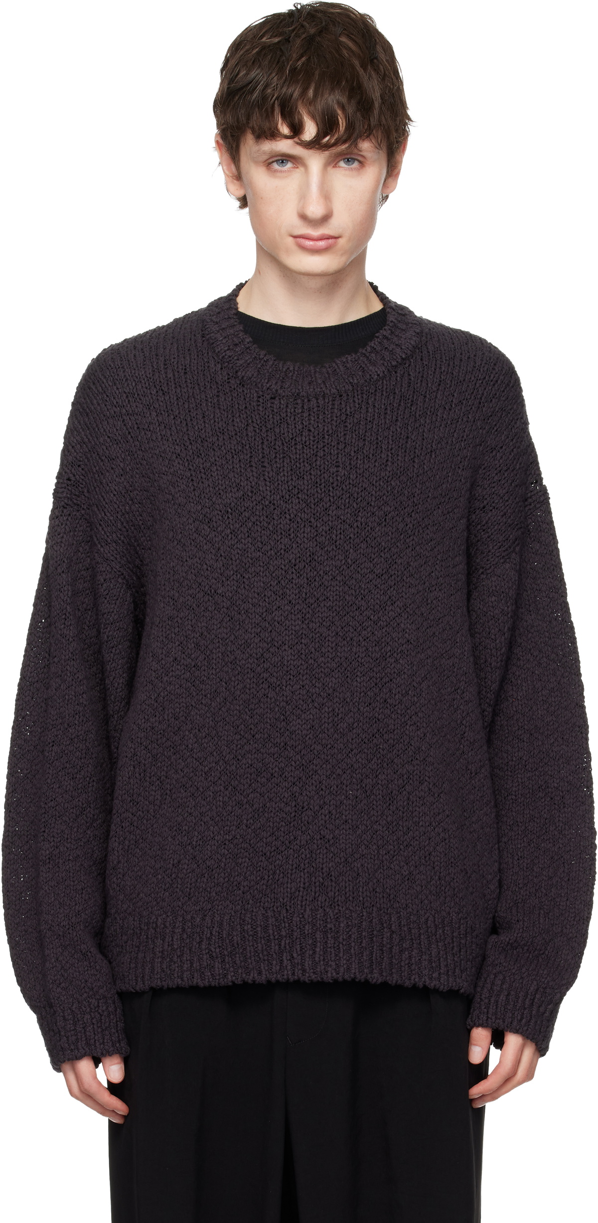 HOMME PLISSÉ ISSEY MIYAKE Black Kinetic Sculpture Turtleneck Homme