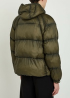Represent Hooded Nylon Jacket Olive