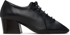 LEMAIRE Black Souris Classic Derby Heels