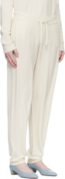 LISA YANG Off-White 'The Jo' Lounge Pants