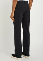 7 For All Mankind The Straight Jersey Trousers Black