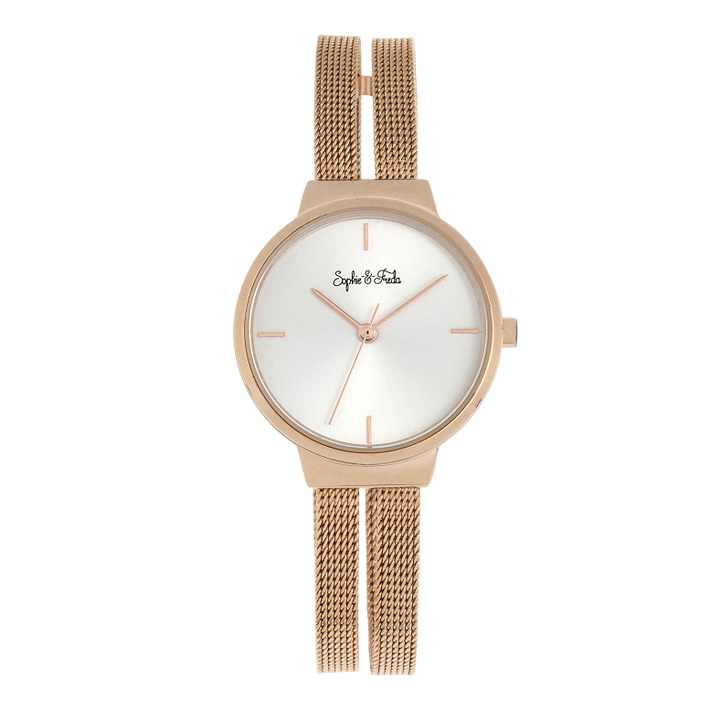Photo: Sophie And Freda Sedona Quartz Silver Dial Ladies Watch SF5305