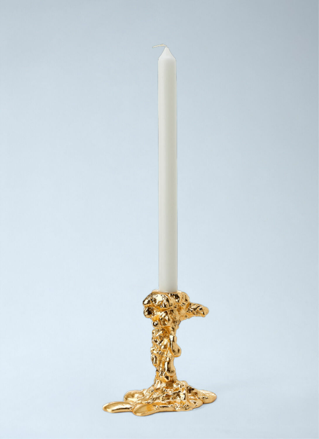 POLSPOTTEN Sculptural Metal Candle Holder