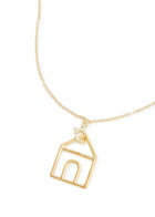 Aliita Trio Pura 9kt Gold Necklace - One Size
