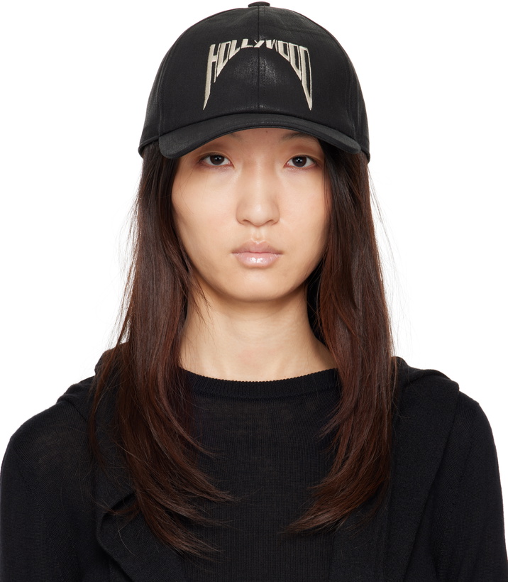 Photo: Rick Owens DRKSHDW Black 'Hollywood' Baseball Cap