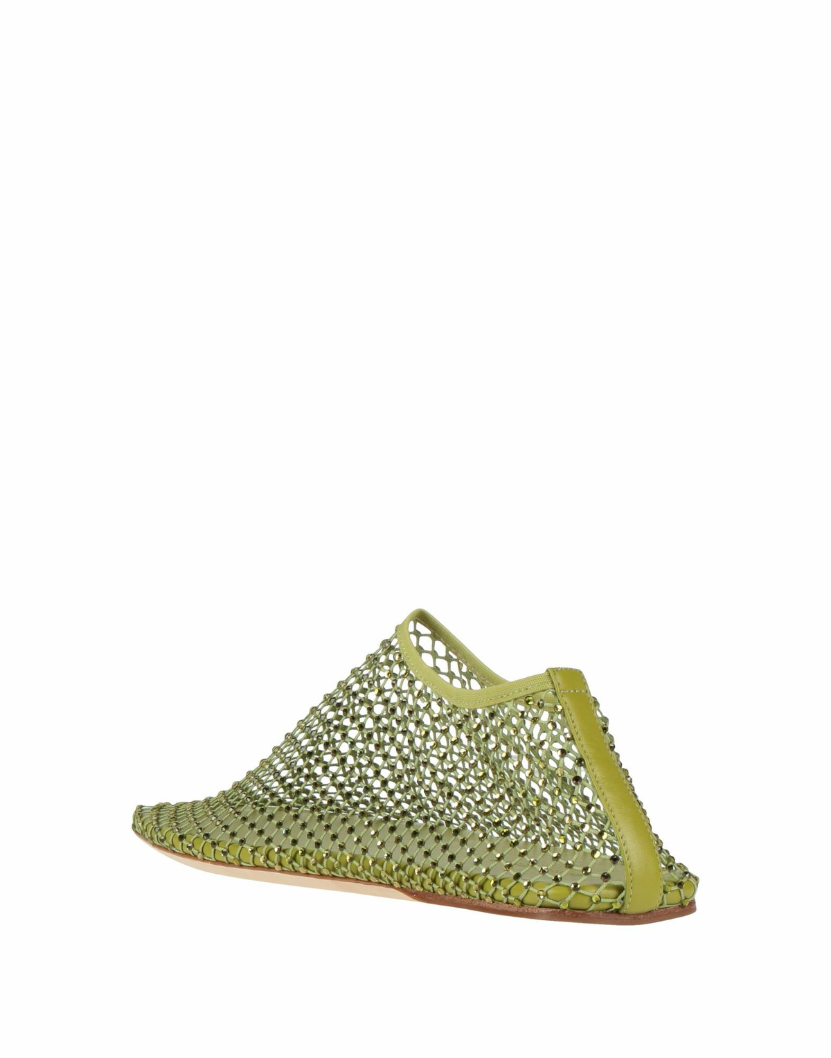Christopher Esber Womens Ballet flats Lime in Green