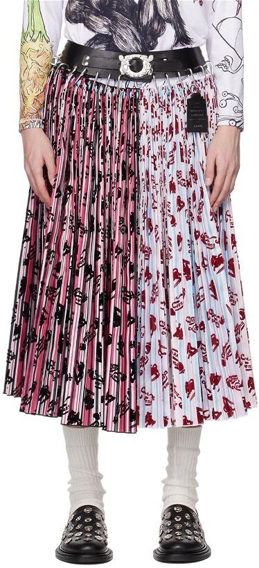 Photo: Chopova Lowena Multicolor Daydream Midi Skirt