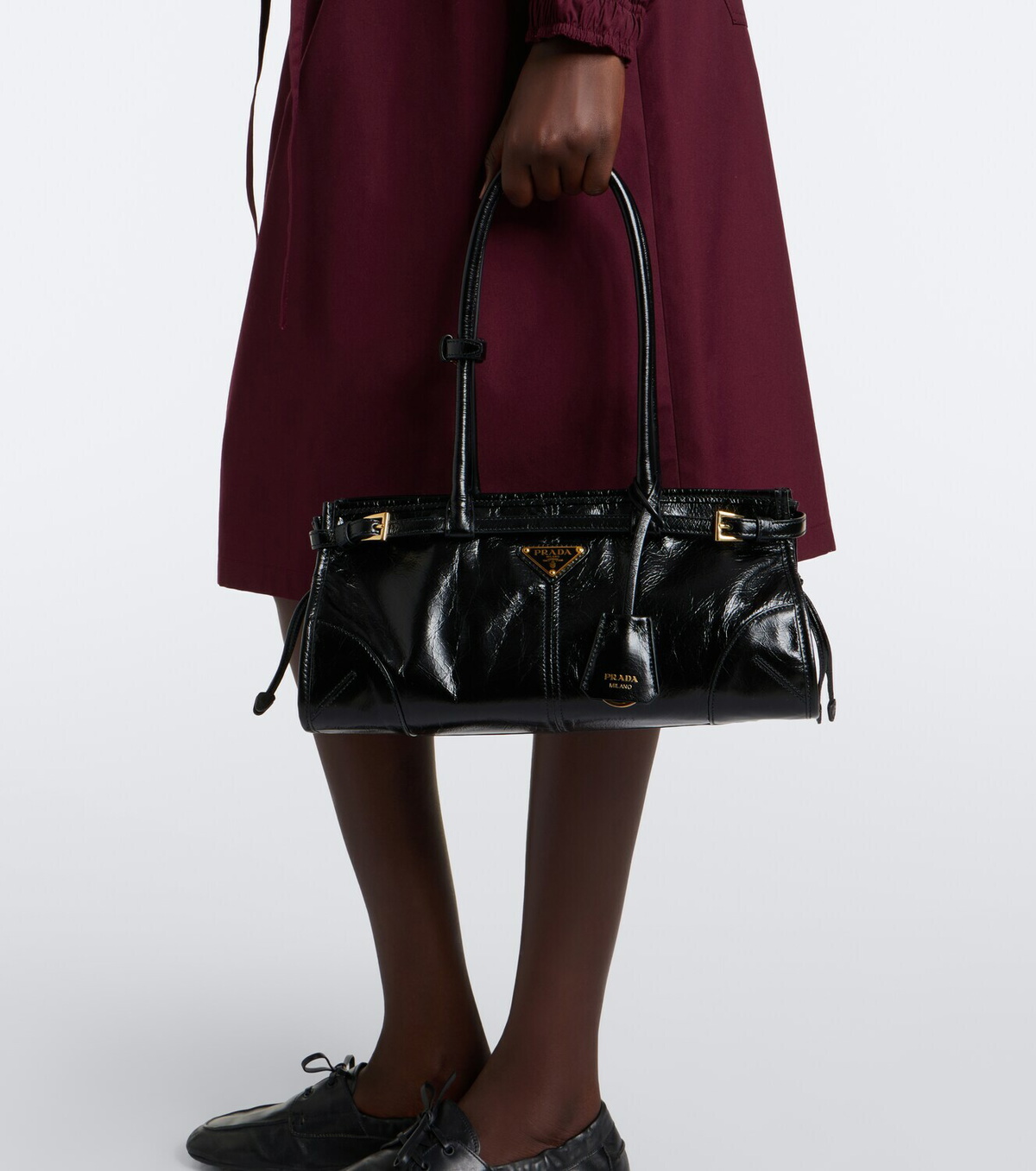 Prada Prada Bonnie Medium leather shoulder bag
