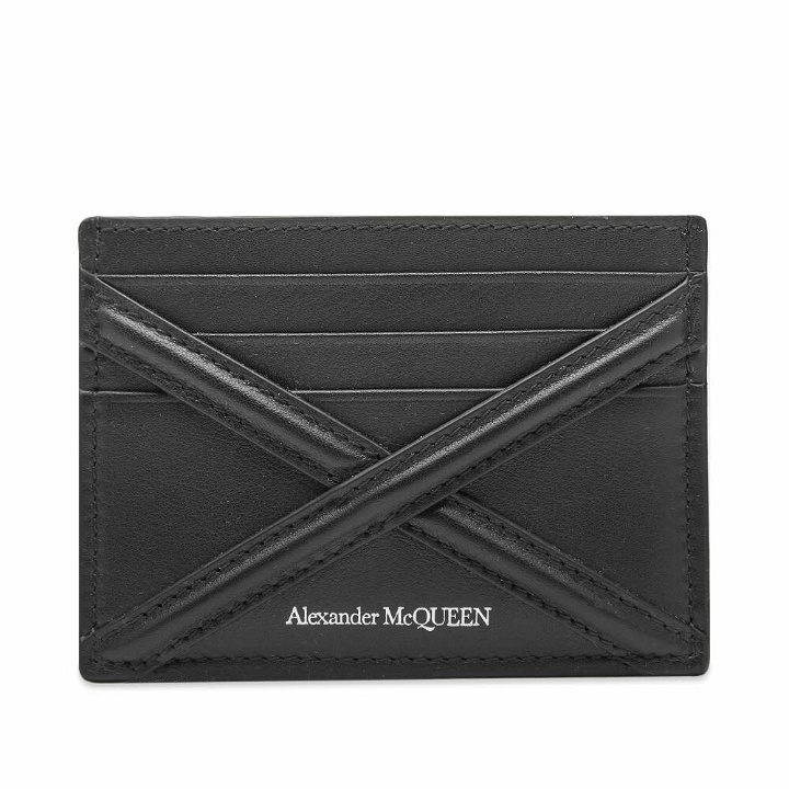 Photo: Alexander McQueen Men's Harness Card Holder in Black