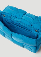 Casette Padded Tech Belt Bag in Blue