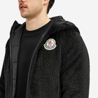 Moncler Men's Tejat Borg Fleece Jacket in Black