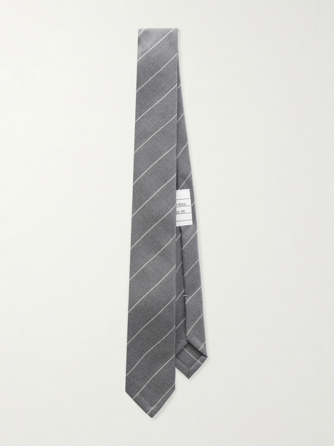 Thom Browne - Striped 8cm Wool Neck Tie