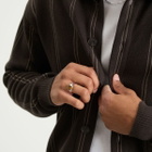 Tom Wood Kim Tiger Eye Ring in Silver