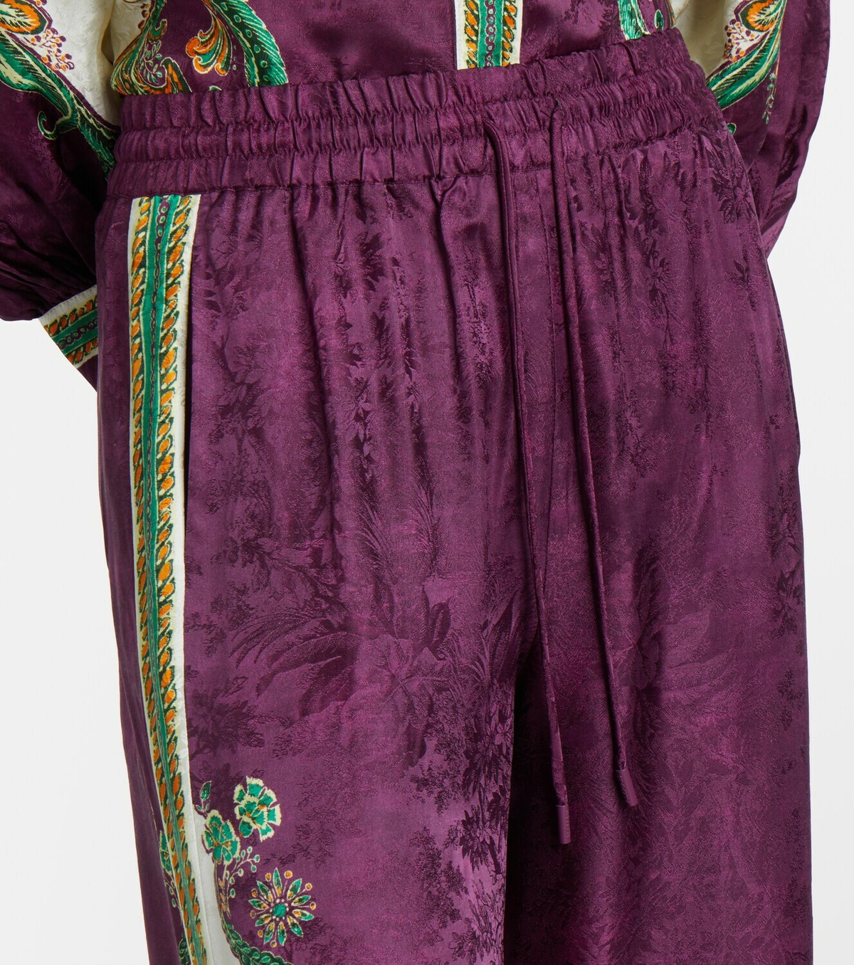Alémais Ruthie printed wide-leg pants