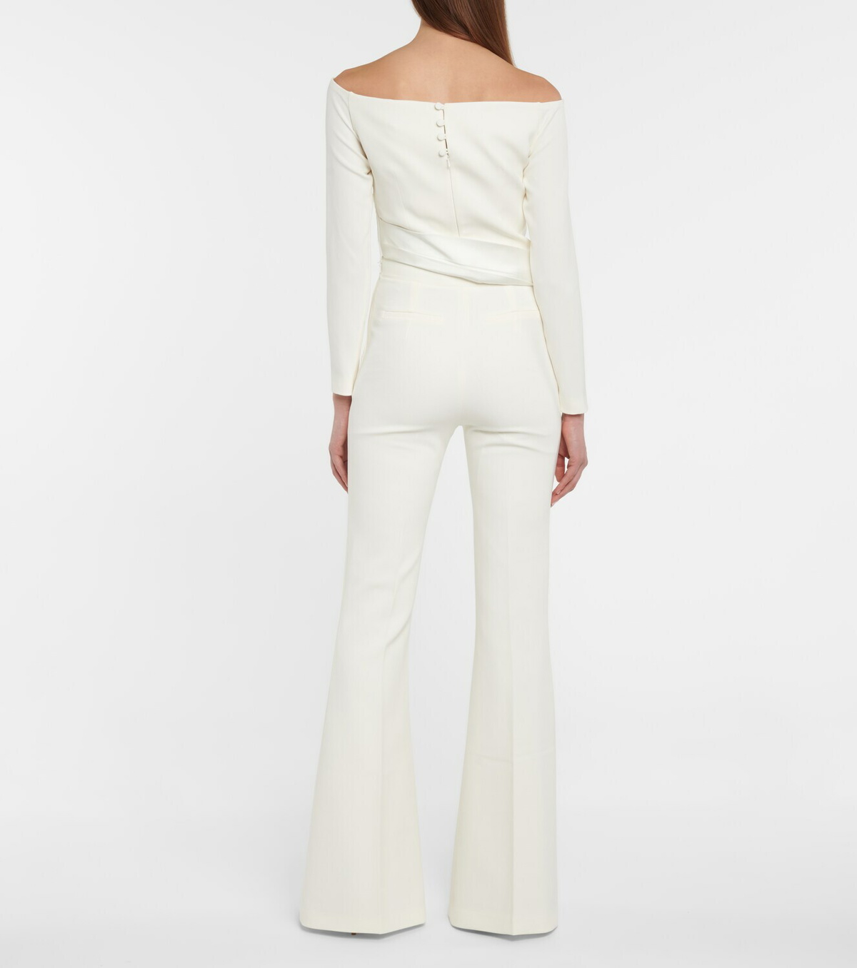 Safiyaa Halluana high-rise flared pants