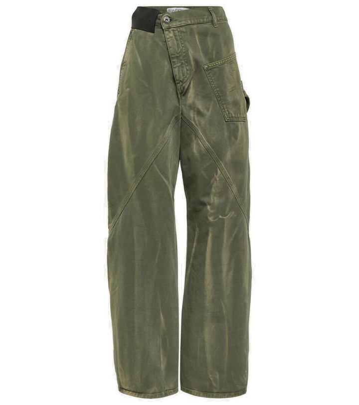 Photo: JW Anderson Twisted high-rise straight jeans