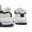 Versace Men's Sneaker in Black White Palladium