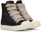 Rick Owens Black Porterville Jumbo Laced Sneakers