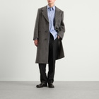 Carter Young Men's Hewitt Wool Coat in Silver Grey