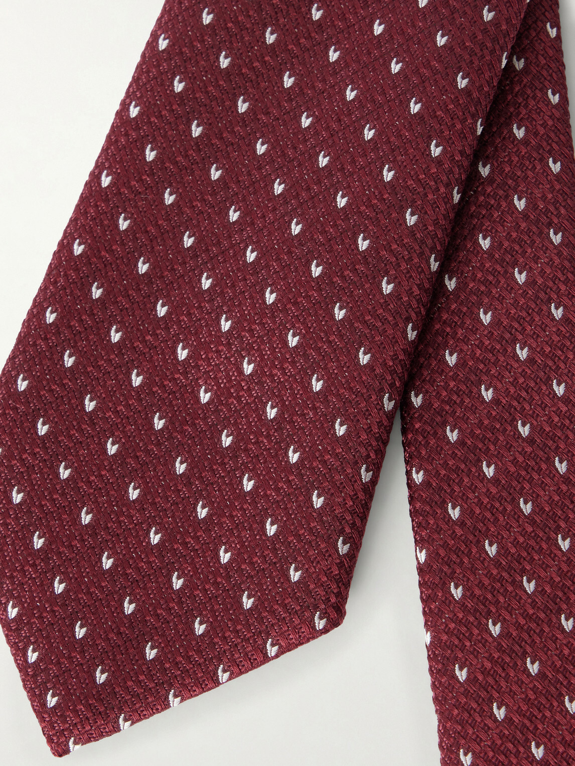TOTEME - 8cm Silk-Jacquard Tie - Red