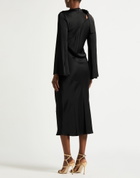 Manila Grace Womens Maxi dress in Black