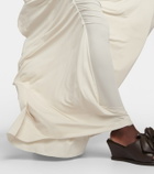 Acne Studios Draped jersey gown