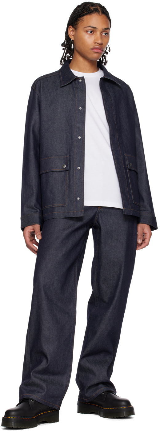 A.P.C. Indigo Enzo Denim Jacket A.P.C.