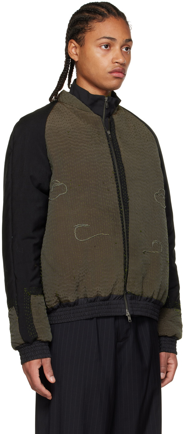 By Walid Grey Otto Bomber Jacket