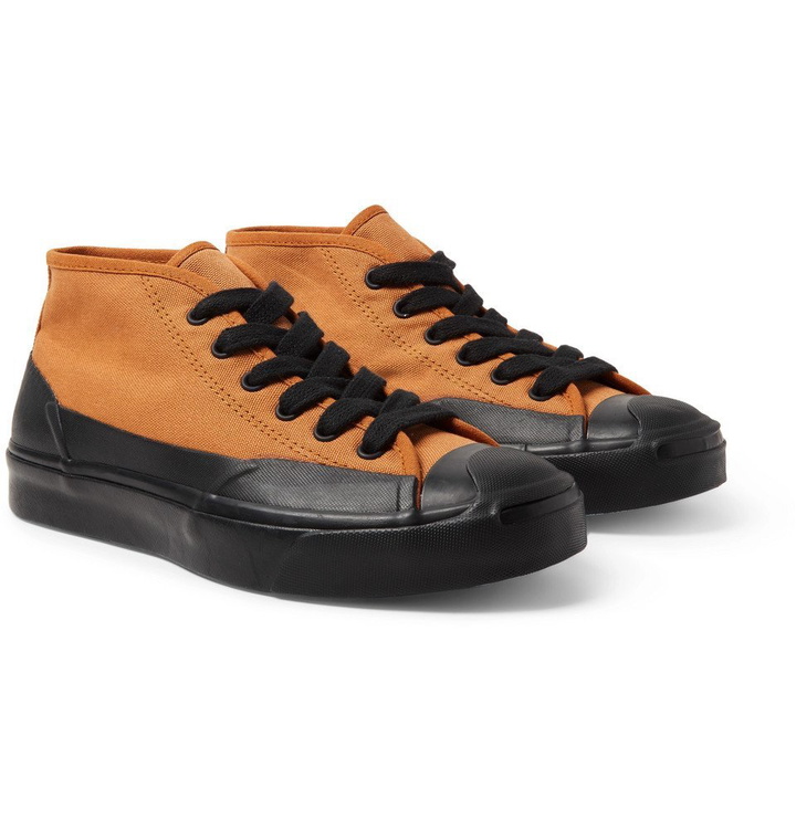 Photo: Converse - A$AP Nast JP Chukka Rubber-Trimmed Canvas Sneakers - Tan