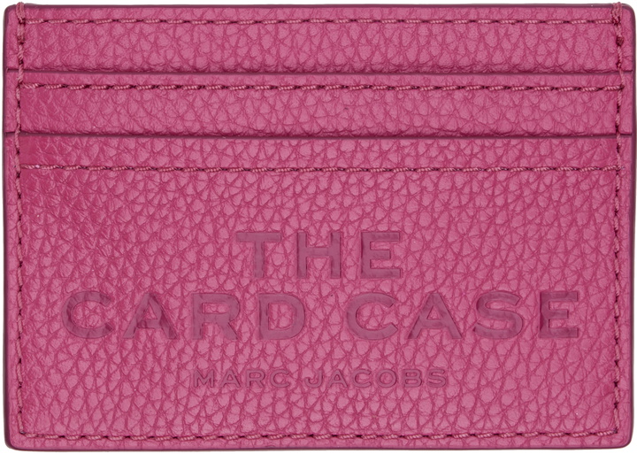 Photo: Marc Jacobs Pink 'The Leather Card Case' Card Holder