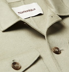 Nanushka - Rhys Brushed-Felt Jacket - Green