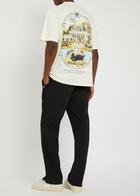 Represent Revere Manor Printed Cotton-blend T-shirt White