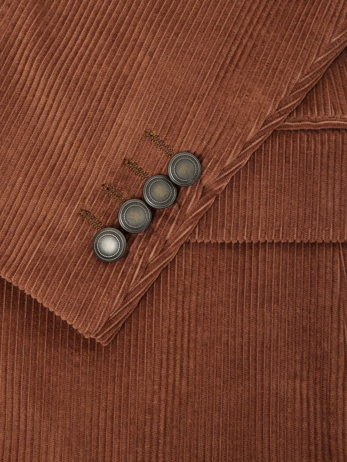 Canali - Capri Double-Breasted Cotton-Corduroy Blazer - Brown
