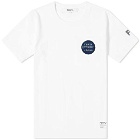 FDMTL Men's Circle Patch T-Shirt in White