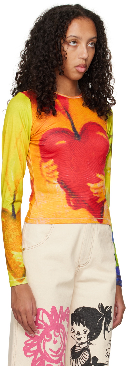 CHOPOVA LOWENA SS26 新作　トップス　長袖Tシャツ　M Chopova Lowena 長袖Tシャツ 【公式通販】