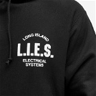 L.I.E.S. Records Men's Classic Logo Hoodie in Black