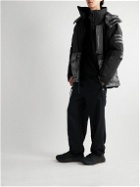 adidas Consortium - And Wander Terrex Printed Shell Hooded Down Jacket - Black