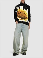 MSGM - Daisy Intarsia Cotton Knit Sweater