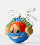 Loewe x Louis Wain Knight Cat glitter glass ornament