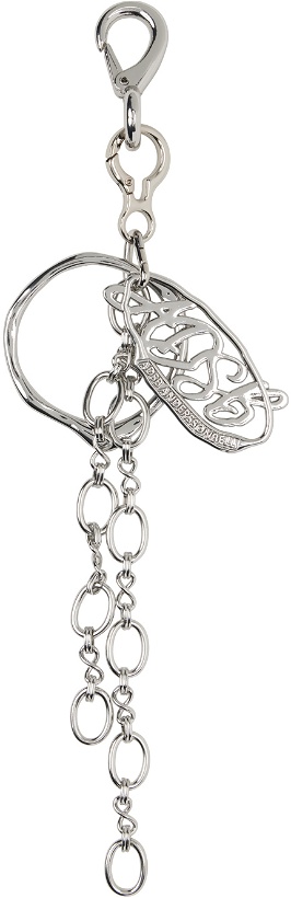 Photo: Andersson Bell Silver Logo Pendant Keychain