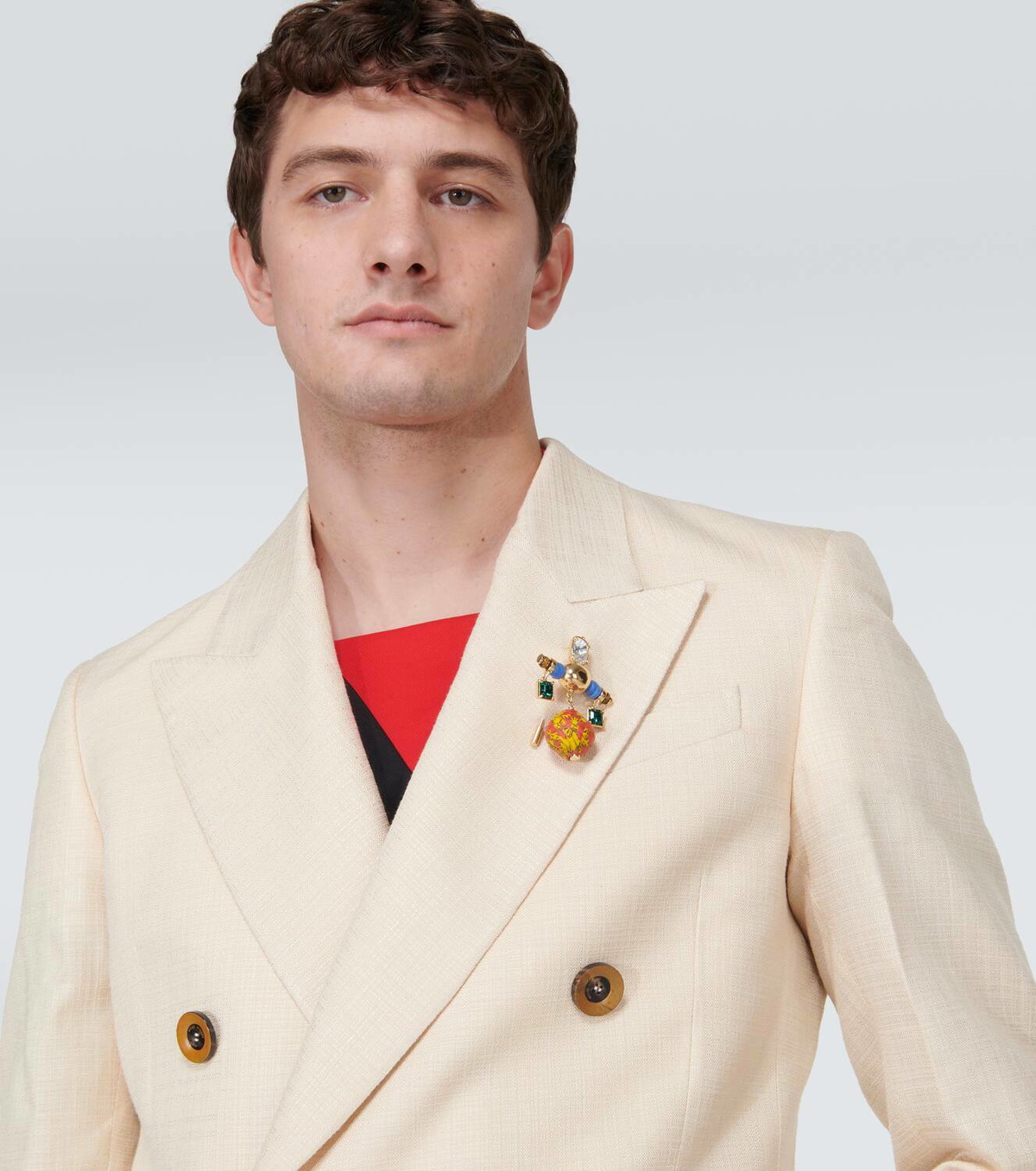 Wales Bonner Compass brooch Wales Bonner