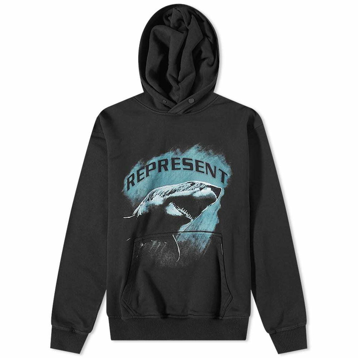 Photo: Represent Men's Shark Hoody in Jet Black