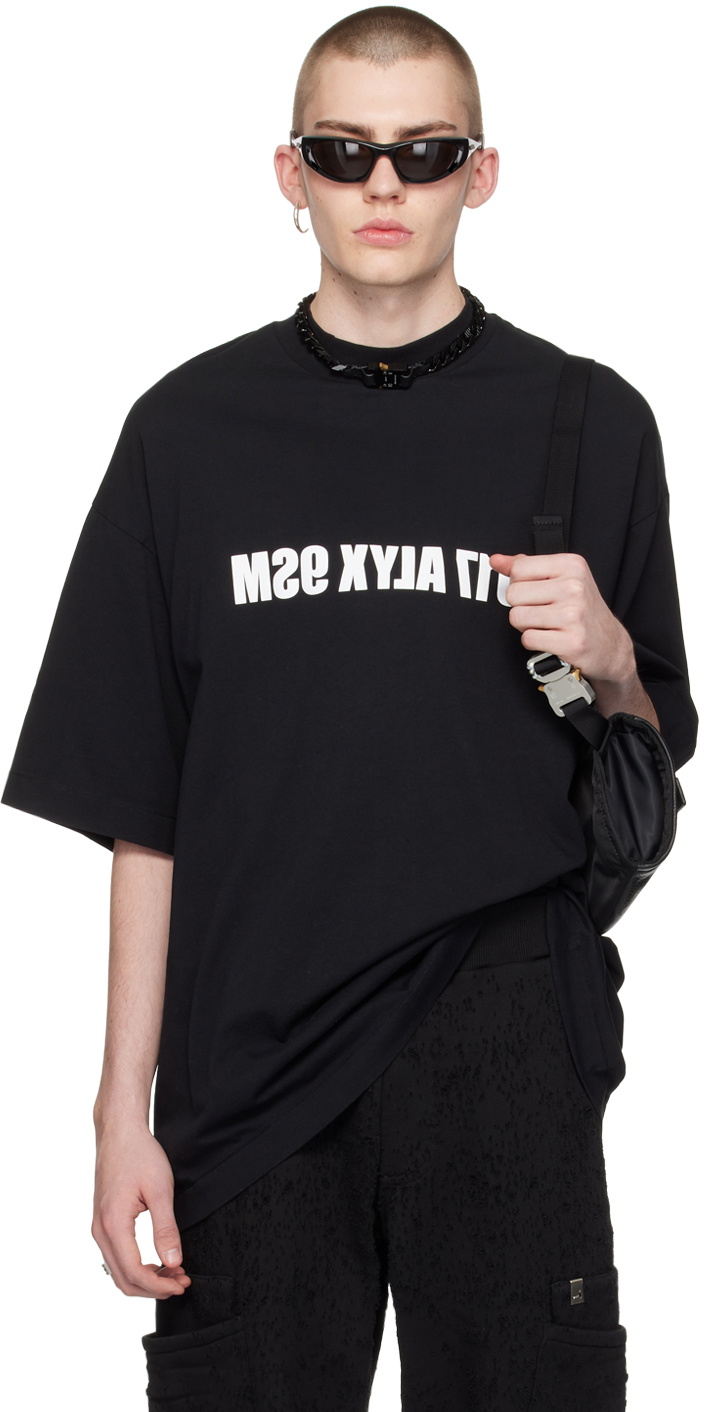 1017 ALYX 9SM graphic-print Cotton T-shirt | Orange | FARFETCH